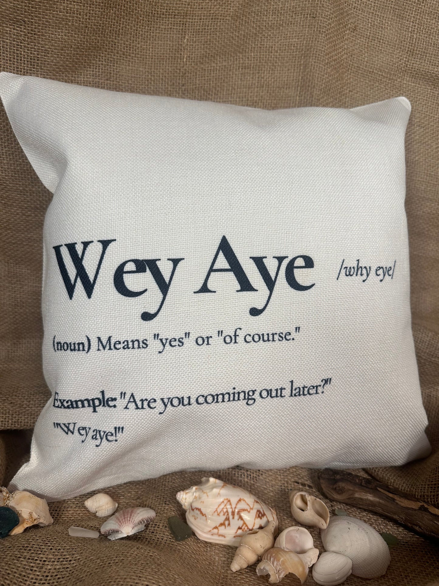 Wey Aye Cushion