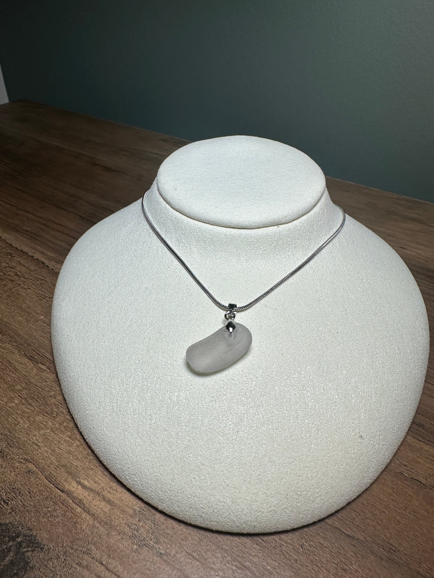 Handmade Northumberland Sea Glass Necklace