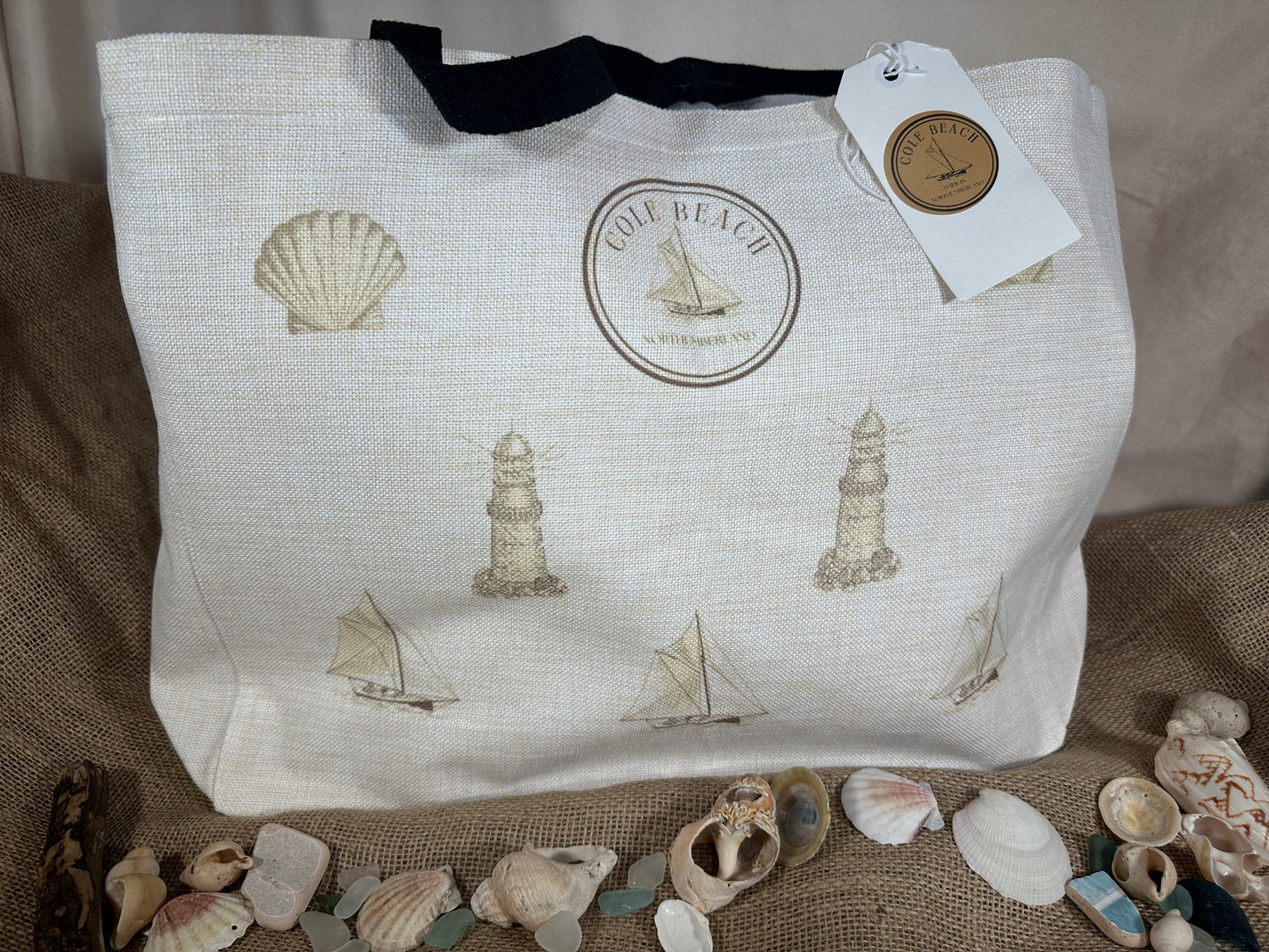 Cole Beach Original Tote Bag