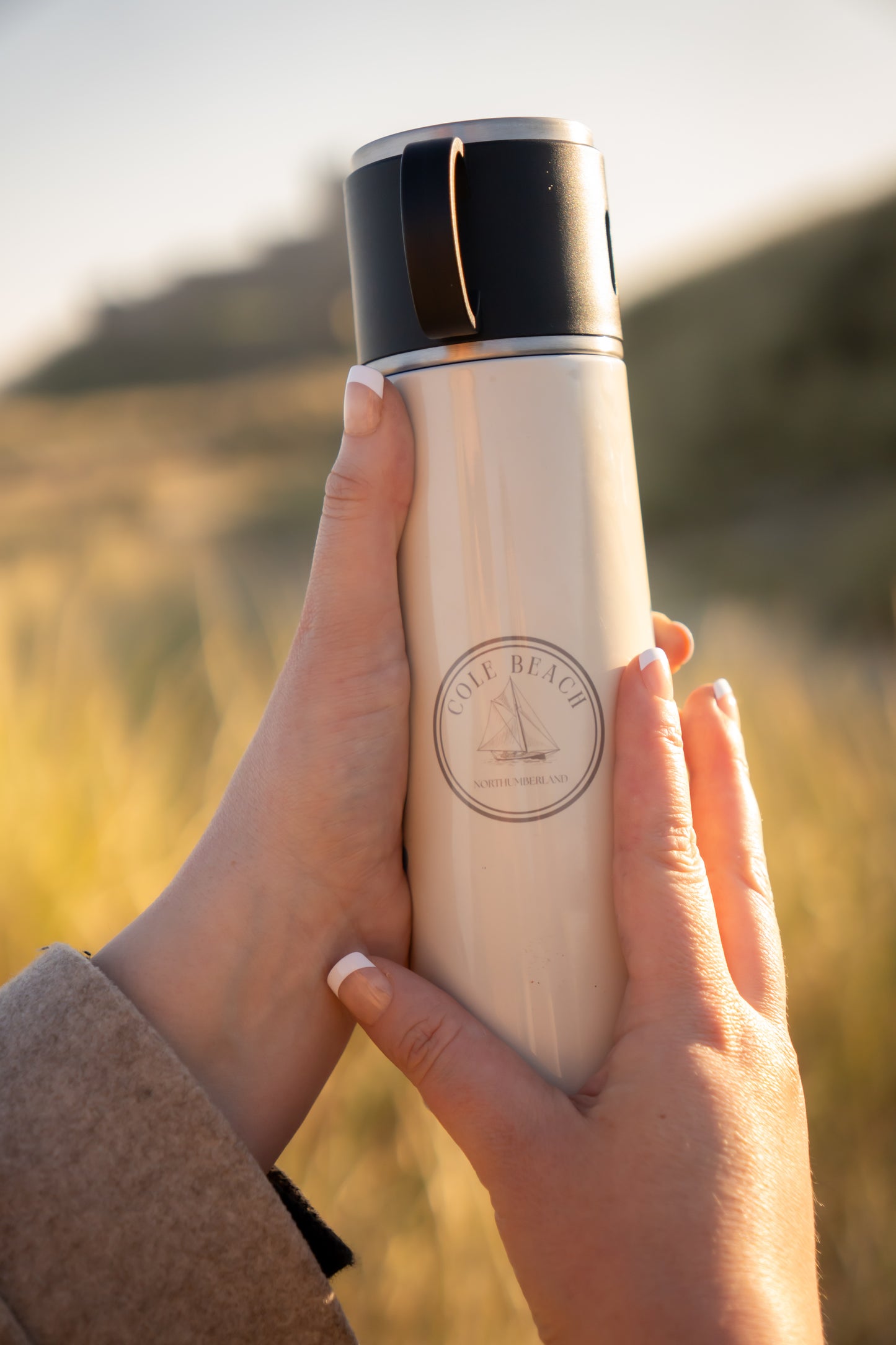 Cole Beach Signature Travel Flask