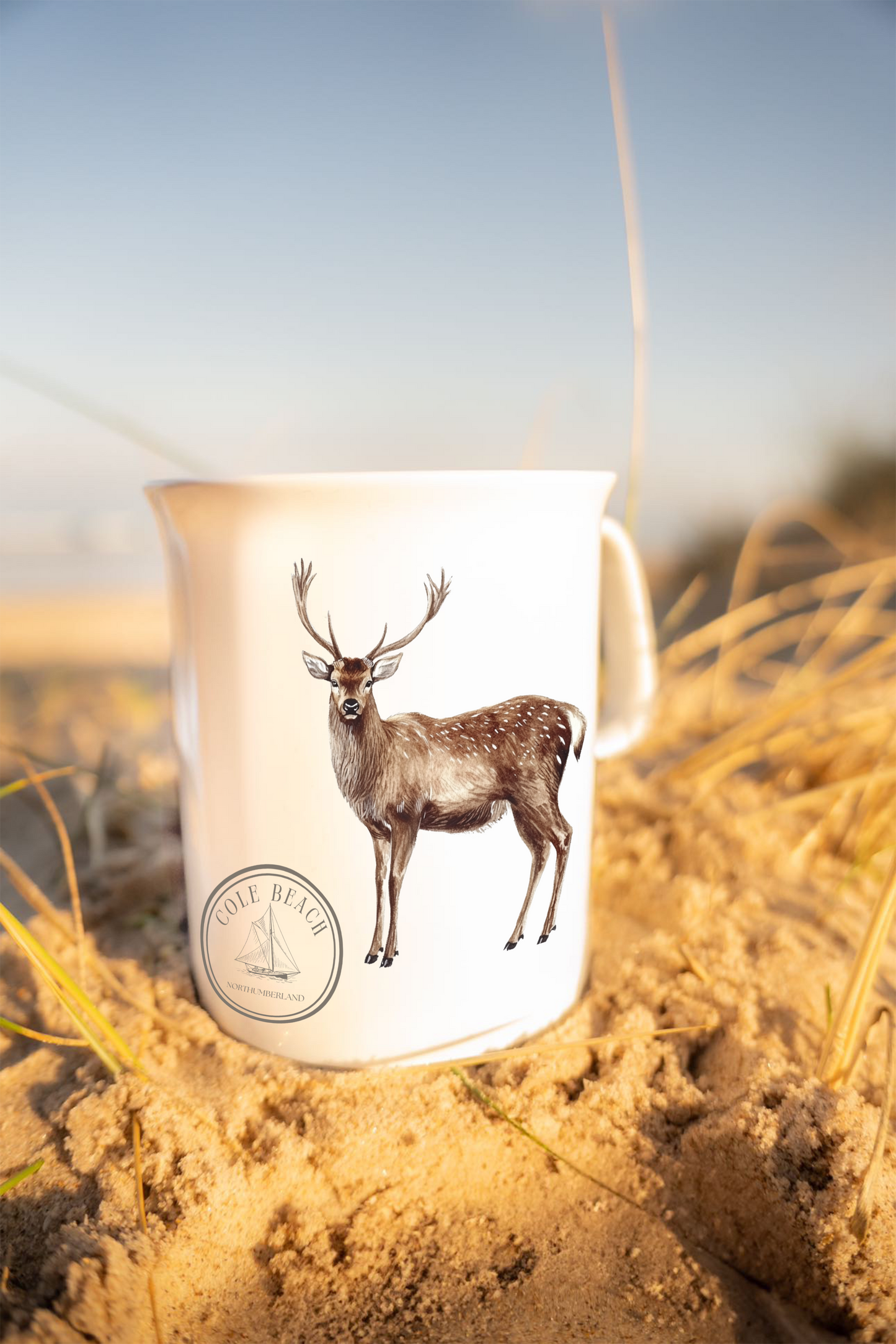 Stag Bone China Mug