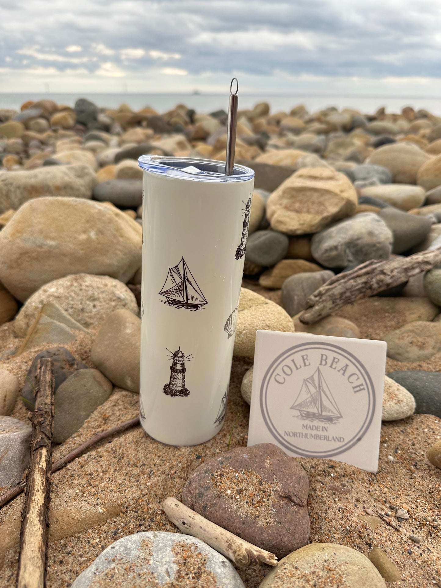 By the Shore Insulated Drinks Tumbler