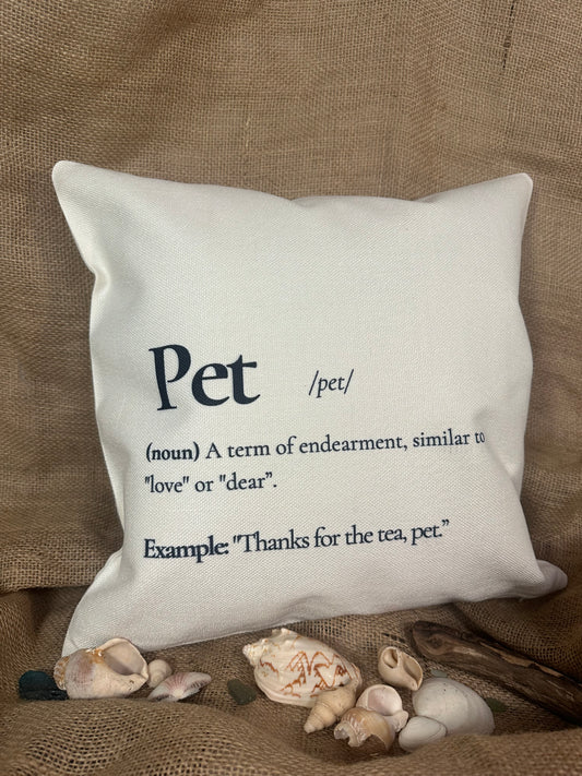 Pet Colloquial Cushion