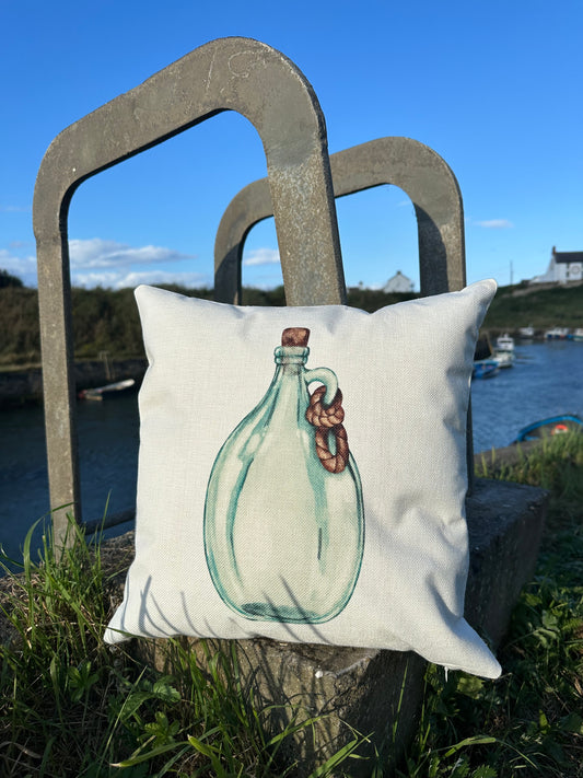 Bottle Works Country Canvas Cushion