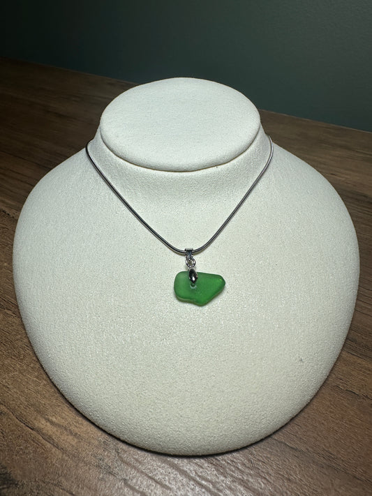 Handmade Northumberland Sea Glass Necklace