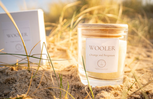 Wooler - Orange and Bergamot - Hand-Poured Luxury Candle