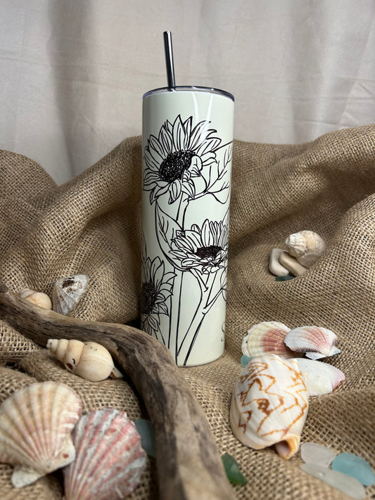 Sunflower Insulated Tumbler
