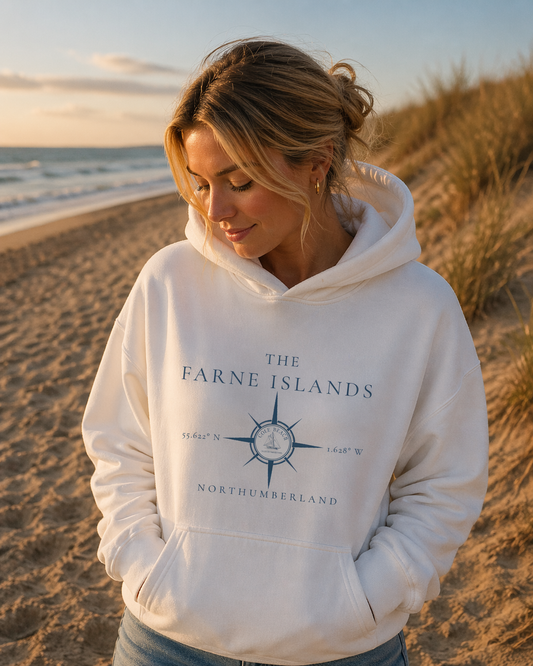 The Farne Islands - Coordinates Hoodie